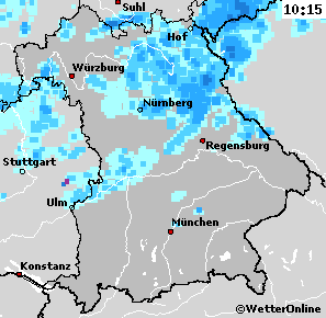 Regenradar Bayern